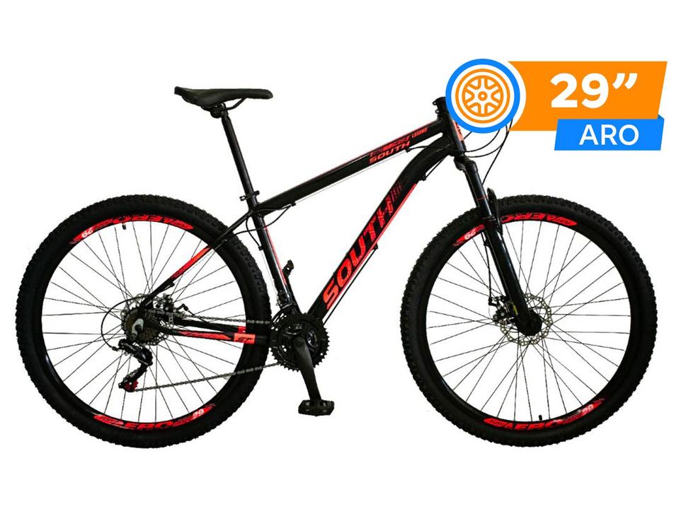 Bicicleta Aro 29" South Bike Legend Freio a Disco 21 Marchas Câmbio Shimano - 1