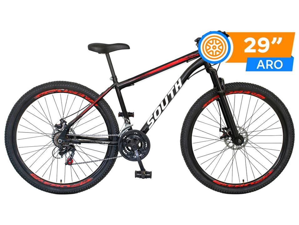 Bicicleta Aro 29" South Bike Sport Freio a Disco 21 Marchas - 1