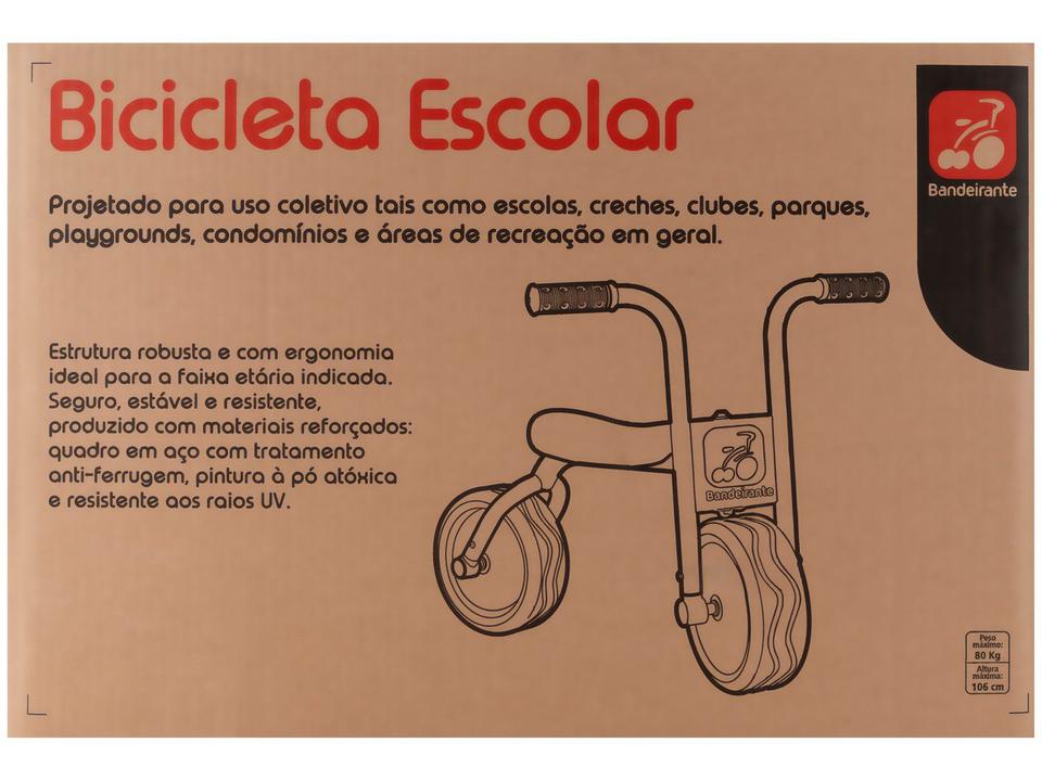 Bicicleta de Equilíbrio Infantil Bandeirante Azul - 4