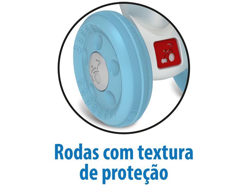 Bicicleta de Equilíbrio Infantil Bandeirante Unicórnio Branca - 3