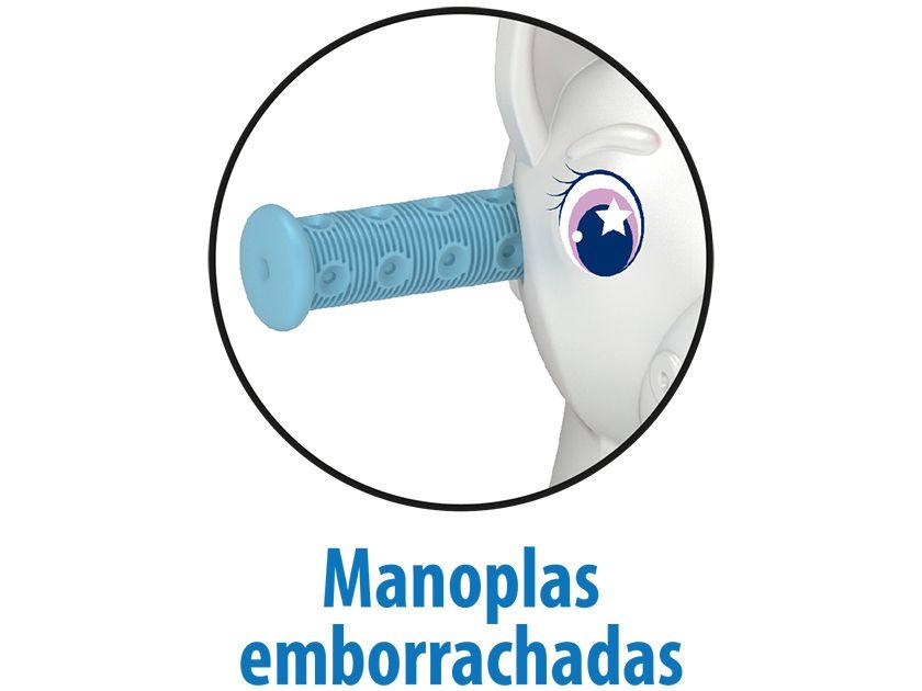 Bicicleta de Equilíbrio Infantil Bandeirante Unicórnio Branca - 4