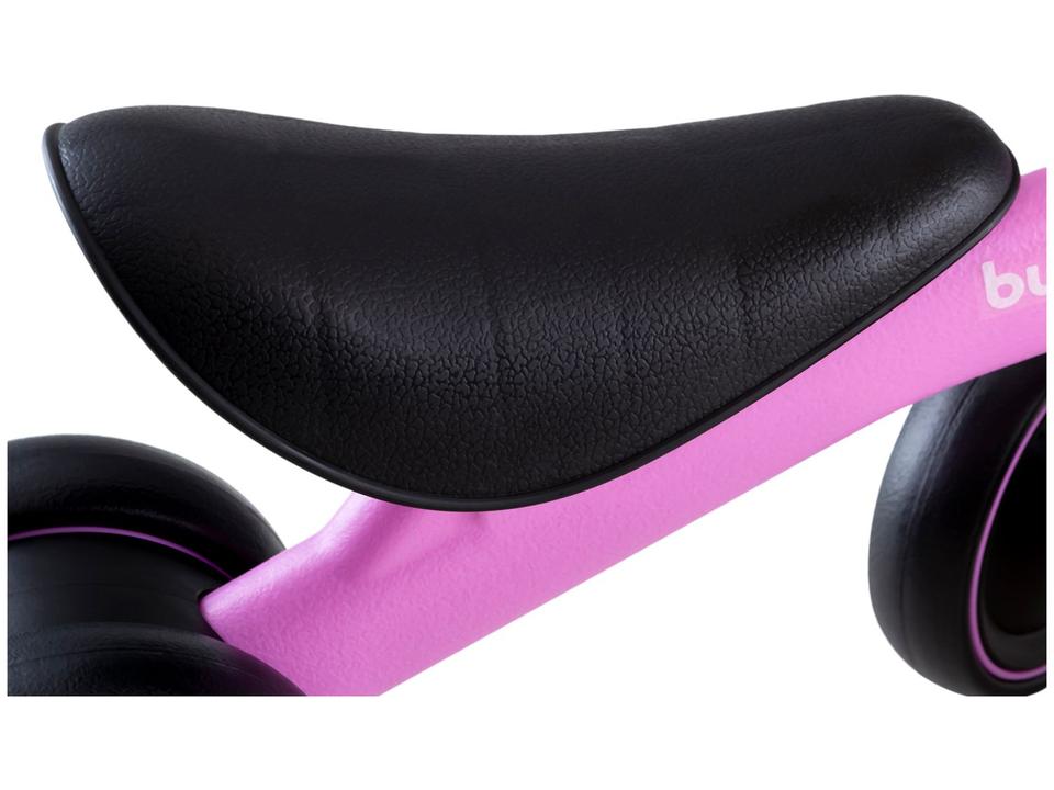 Bicicleta de Equilíbrio Infantil Buba 4 Rodas Rosa - 7