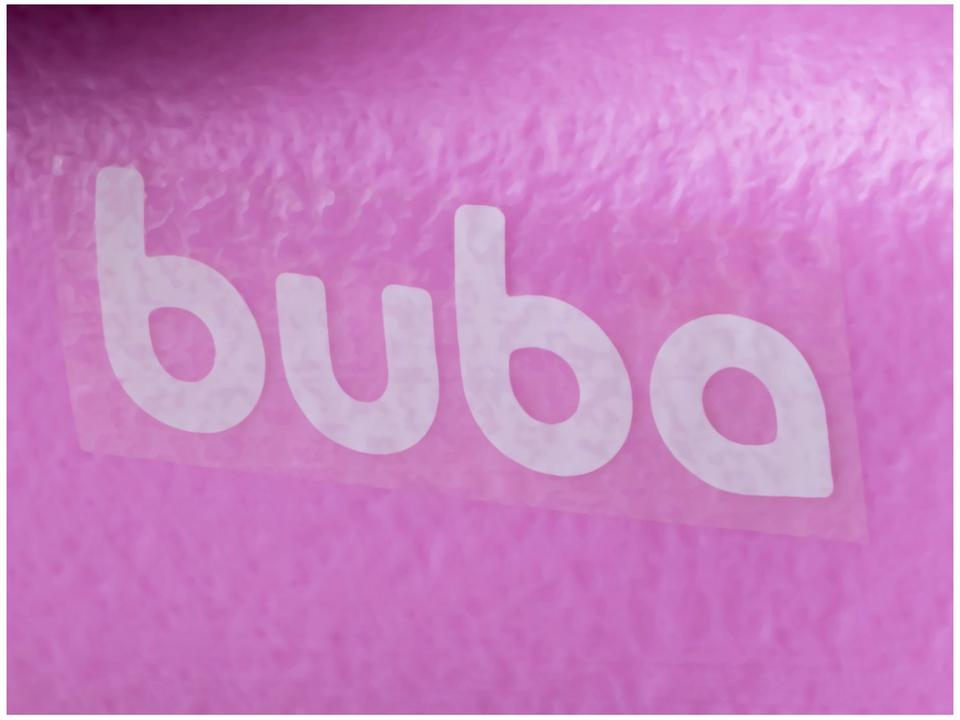 Bicicleta de Equilíbrio Infantil Buba 4 Rodas Rosa - 8