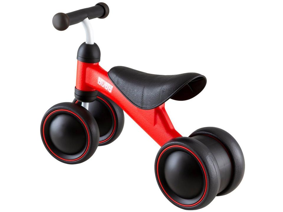 Bicicleta de Equilíbrio Infantil Buba 4 Rodas Vermelho - 4