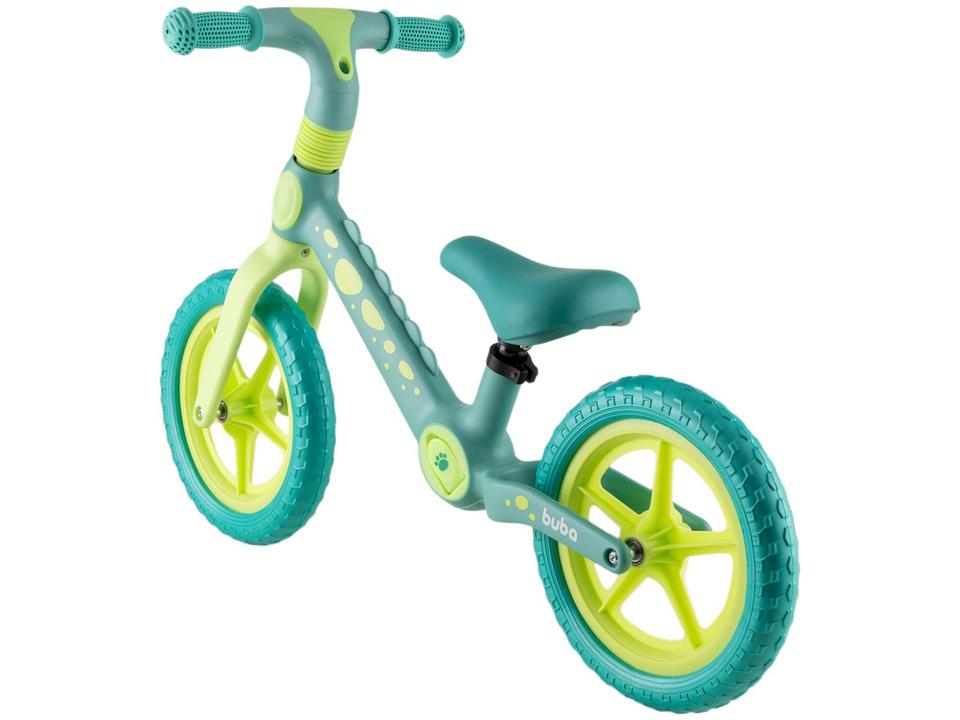 Bicicleta de Equilíbrio Infantil Buba Dino Verde - 2