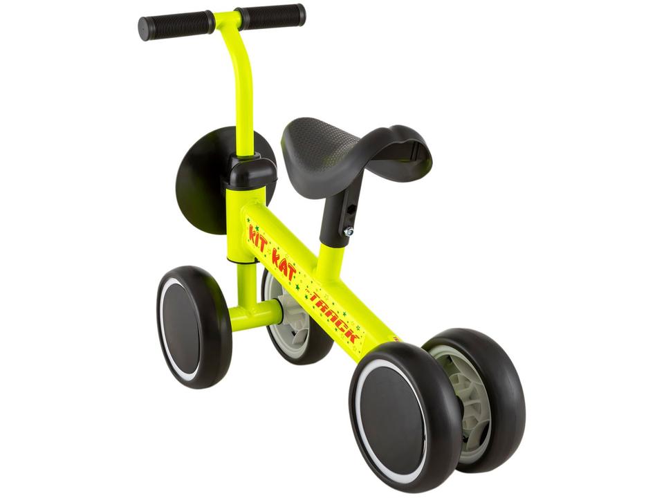 Bicicleta de Equilíbrio Infantil TK3 Track Kit Kat Amarelo Neon - 4