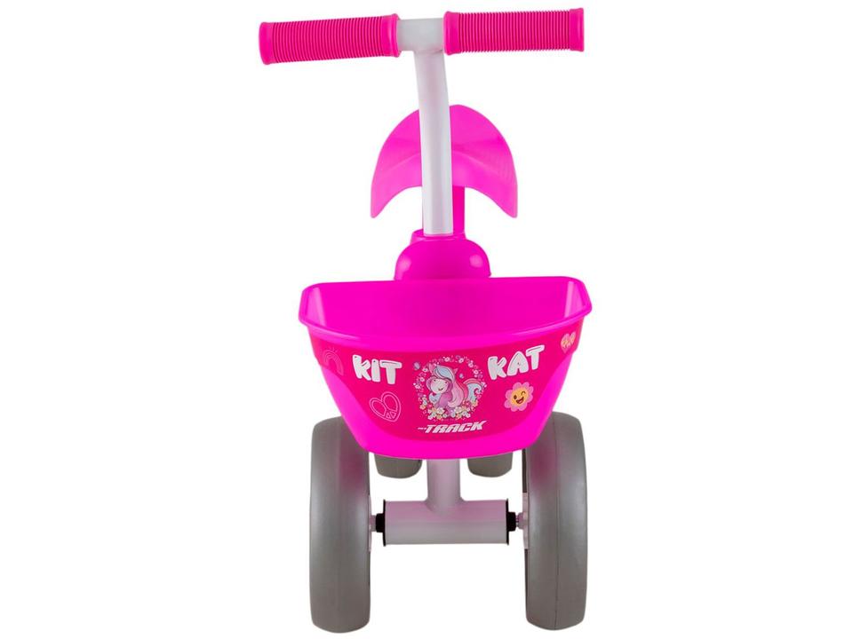 Bicicleta de Equilíbrio Infantil TK3 Track Kit Kat Branca e Pink - 5
