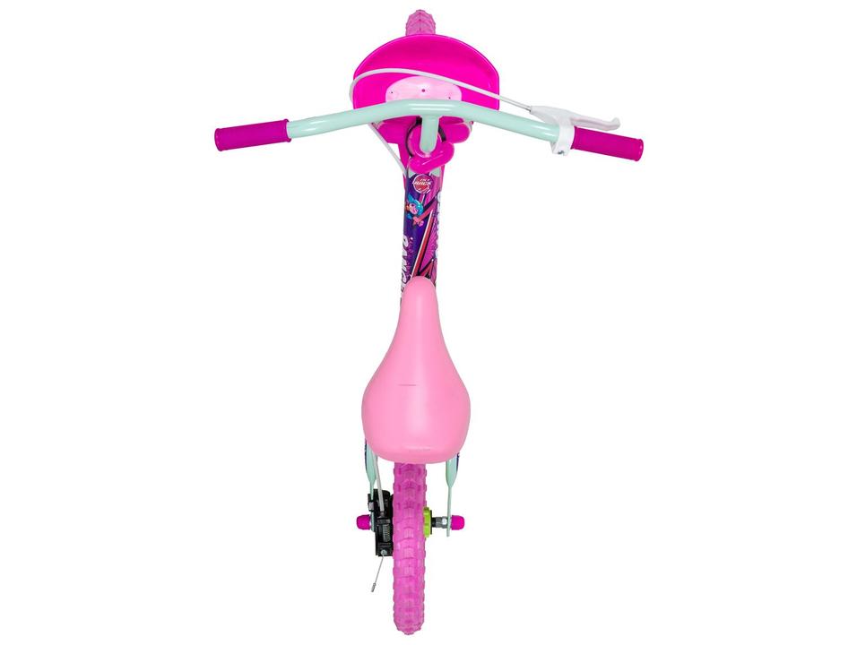 Bicicleta de Equilíbrio Infantil TK3 Track Ranger Verde Menta e Rosa com Cestinha - 4