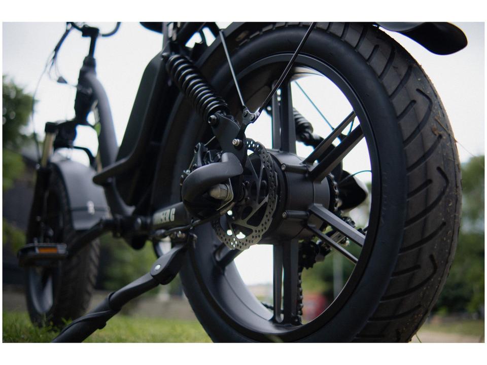 Bicicleta Elétrica Aro 20" Lev Model C 1000W - 11