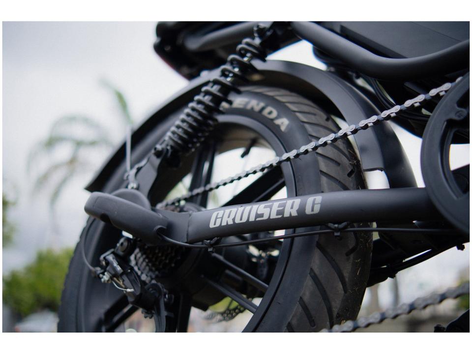 Bicicleta Elétrica Aro 20" Lev Model C 1000W - 15