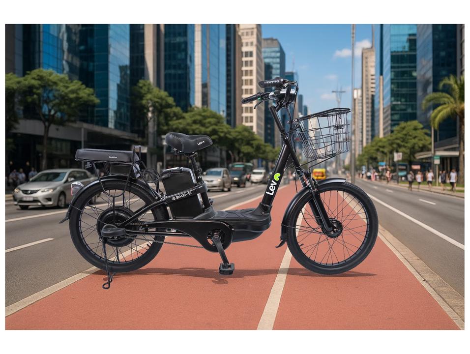 Bicicleta Elétrica Aro 22" LEV E-Bike S 350W - 1