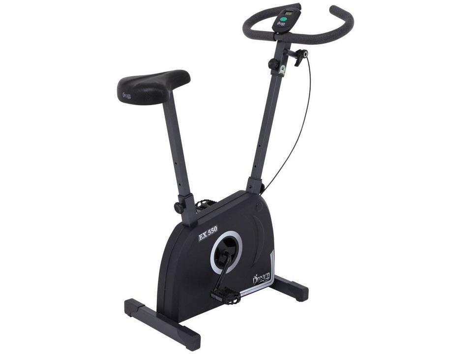 Bicicleta Ergométrica Dream Fitness Residencial - EX 550 3 Níveis de Esforço Display 5 Funções - 1