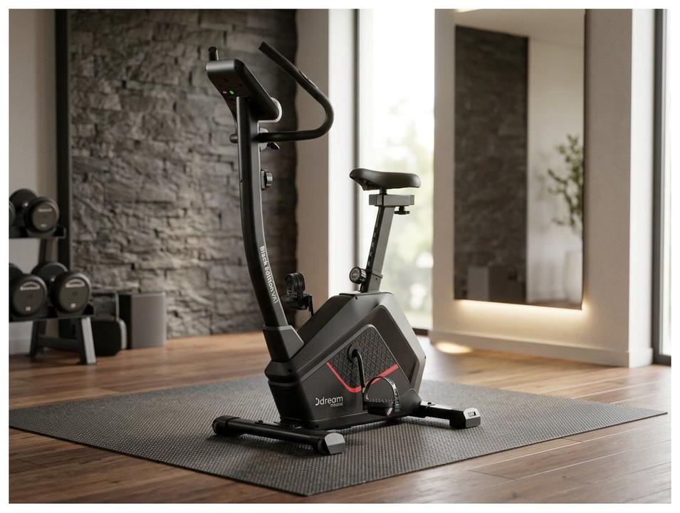 Bicicleta Ergométrica Dream Fitness VX1i Black Edition Magnética 120kg - 1
