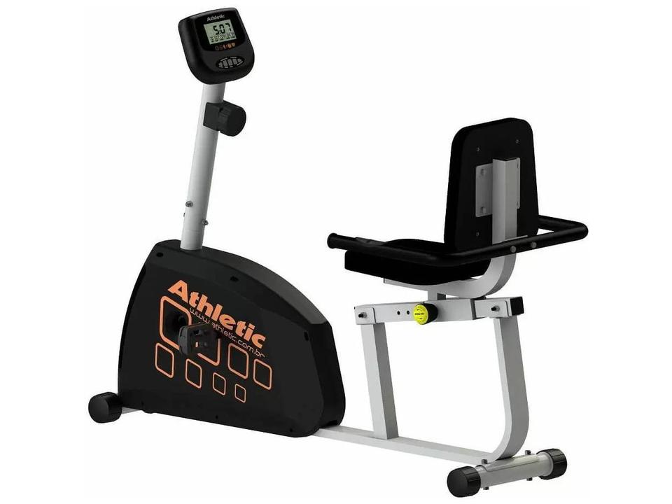 Bicicleta Ergométrica Horizontal Athletic CLBH10 Magnética 150kg - 3