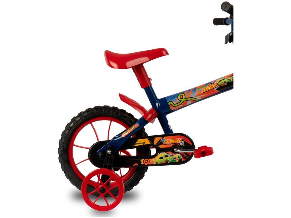 Bicicleta Infantil Aro 12 Verden Bikes Jack Azul e Vermelha com Rodinhas - 2