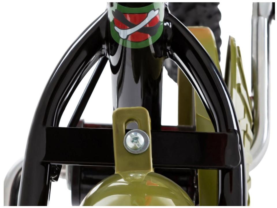 Bicicleta Infantil Aro 16 Caloi Rex Preta - 9