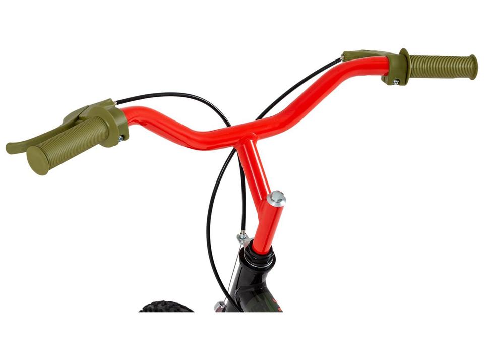 Bicicleta Infantil Aro 16 Caloi Rex Preta - 14