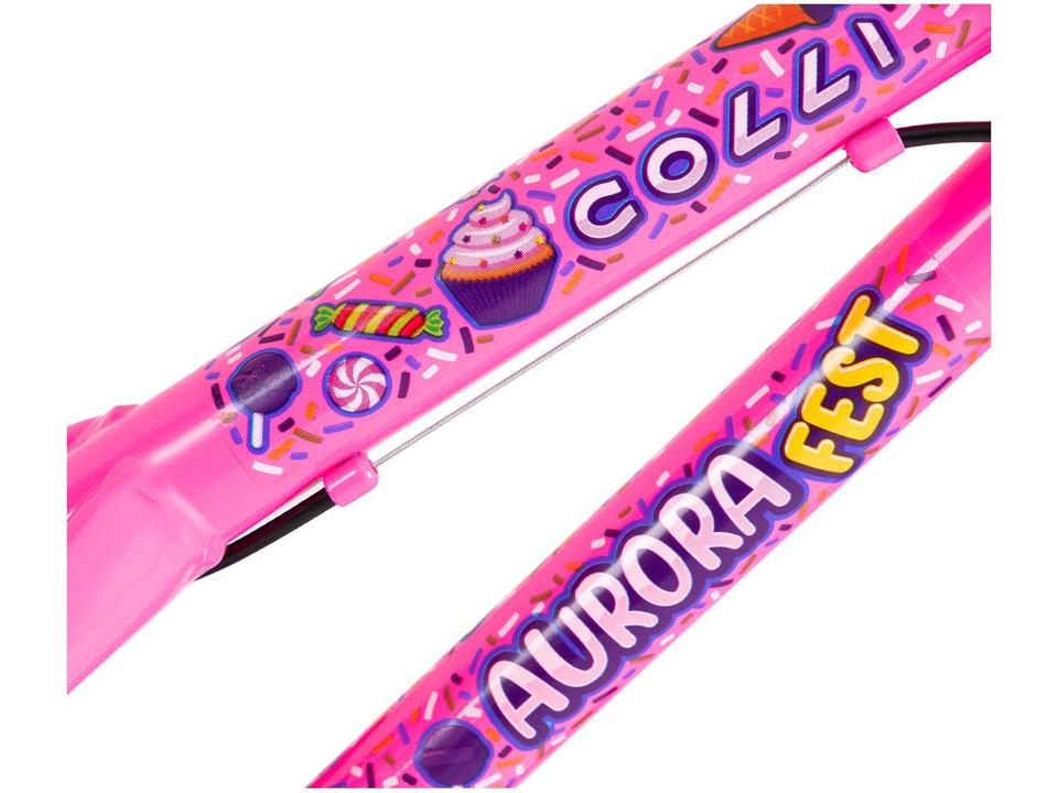 Bicicleta Infantil Aro 16 Colli Aurora Fest - 15