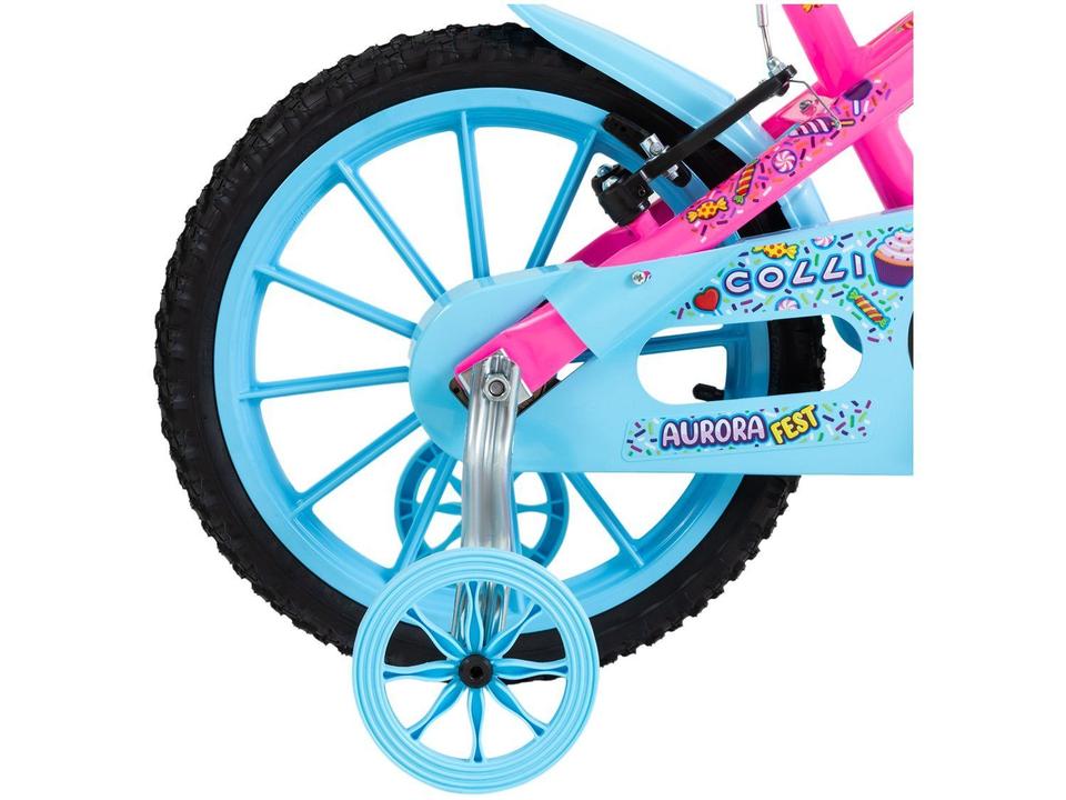 Bicicleta Infantil Aro 16 Colli Aurora Fest - 20