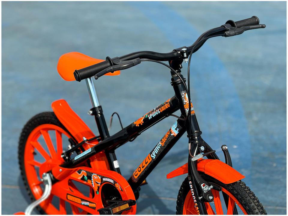 Bicicleta Infantil Aro 16 Colli Spinossauro - 7