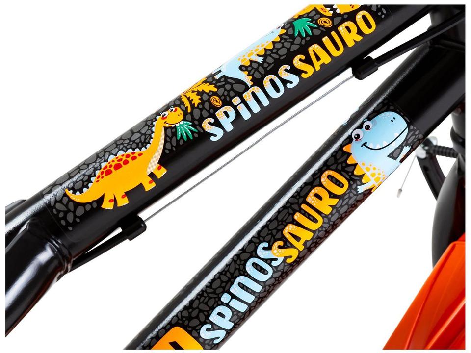 Bicicleta Infantil Aro 16 Colli Spinossauro - 17