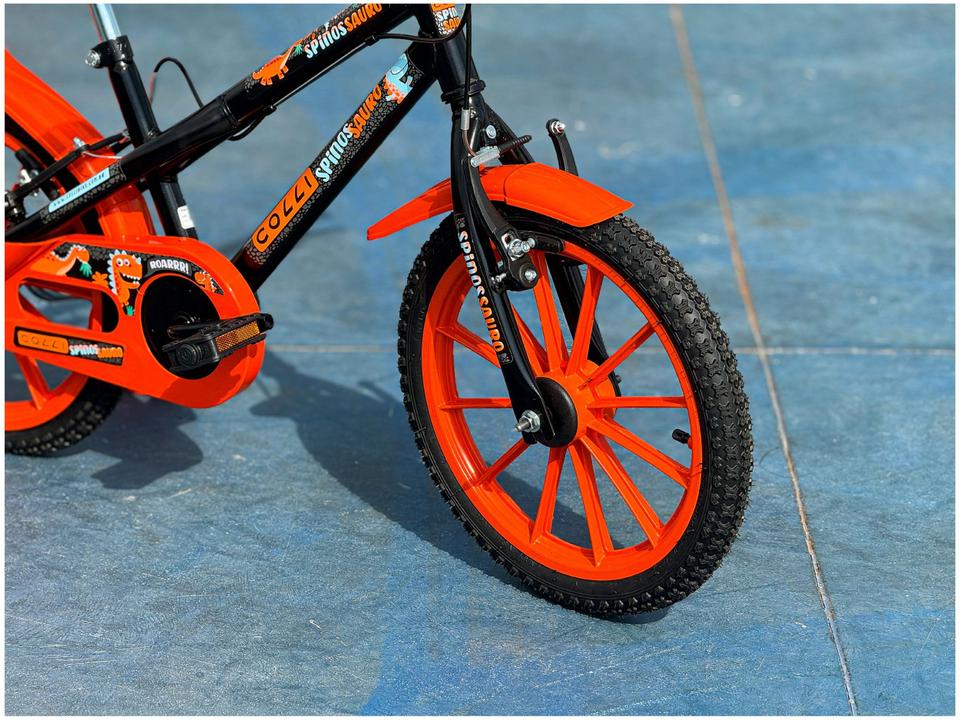 Bicicleta Infantil Aro 16 Colli Spinossauro - 9