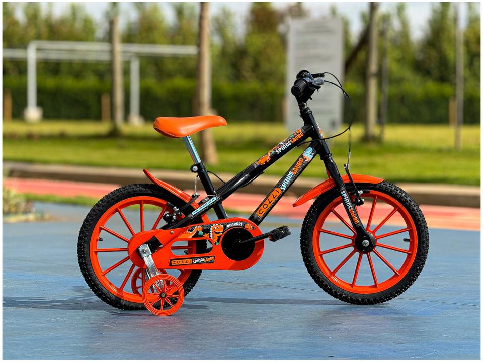 Bicicleta Infantil Aro 16 Colli Spinossauro - 12