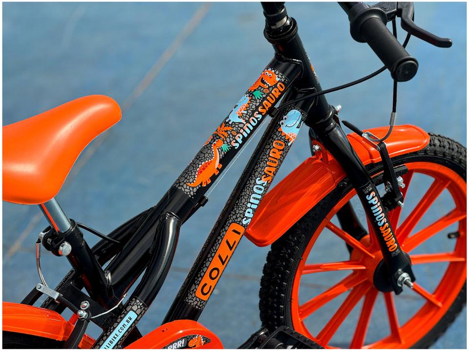 Bicicleta Infantil Aro 16 Colli Spinossauro - 6