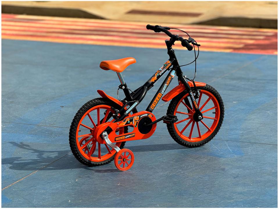Bicicleta Infantil Aro 16 Colli Spinossauro - 5