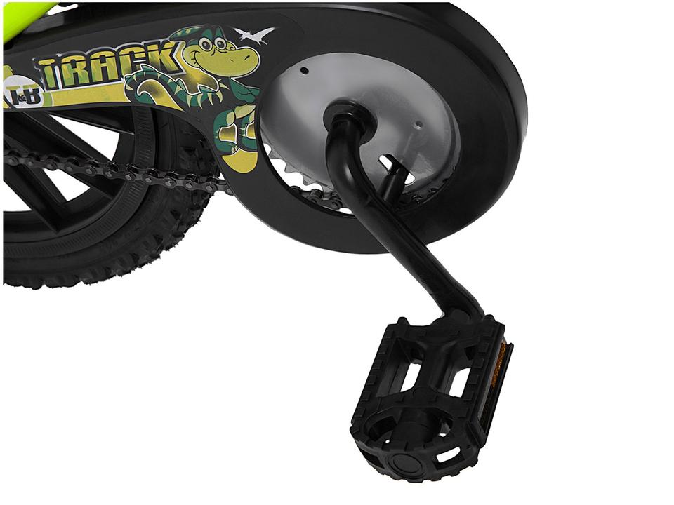 Bicicleta Infantil Aro 16 Track & Bikes Dino Neon Freio V-Brake - 8