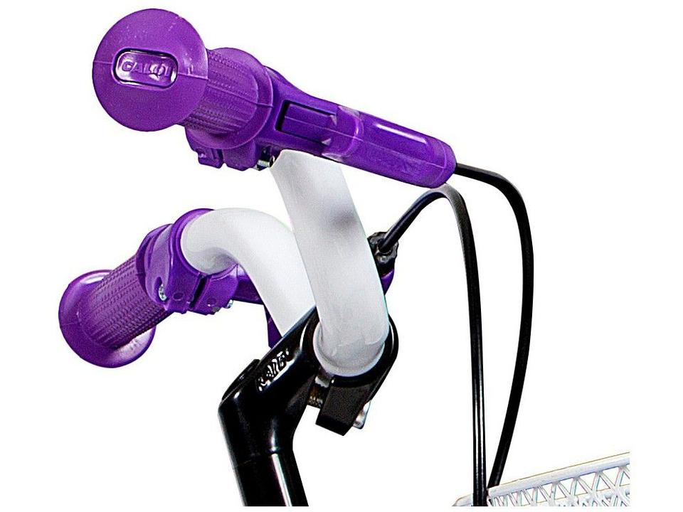 Bicicleta Infantil Aro 20 Caloi Ceci Branca - 6