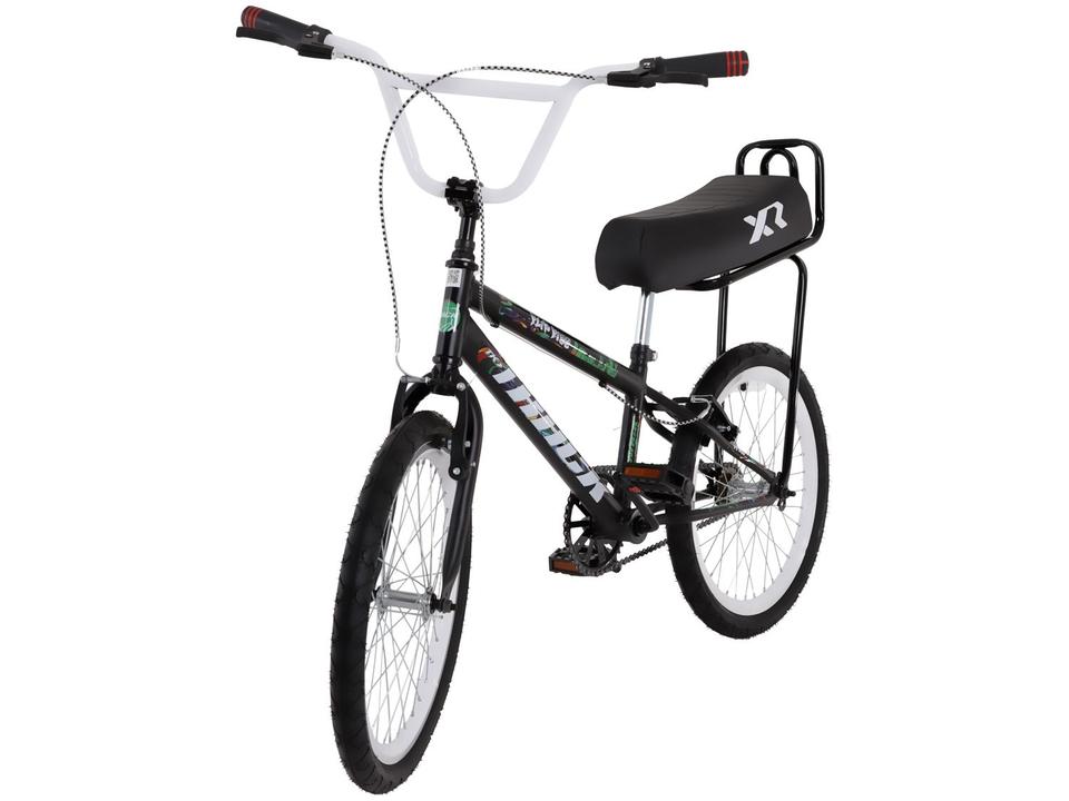 Bicicleta Infantil Aro 20 TK3 Flip Fire Preto com Banco de Mobilete Freio V-Brake - 2