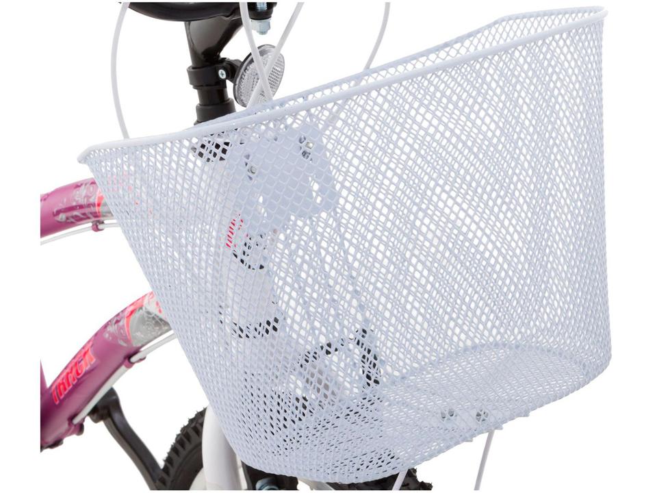 Bicicleta Track & Bikes Parati Aro 24 18 Marchas - Quadro de Aço Freio V-Brake - Rosa - 12