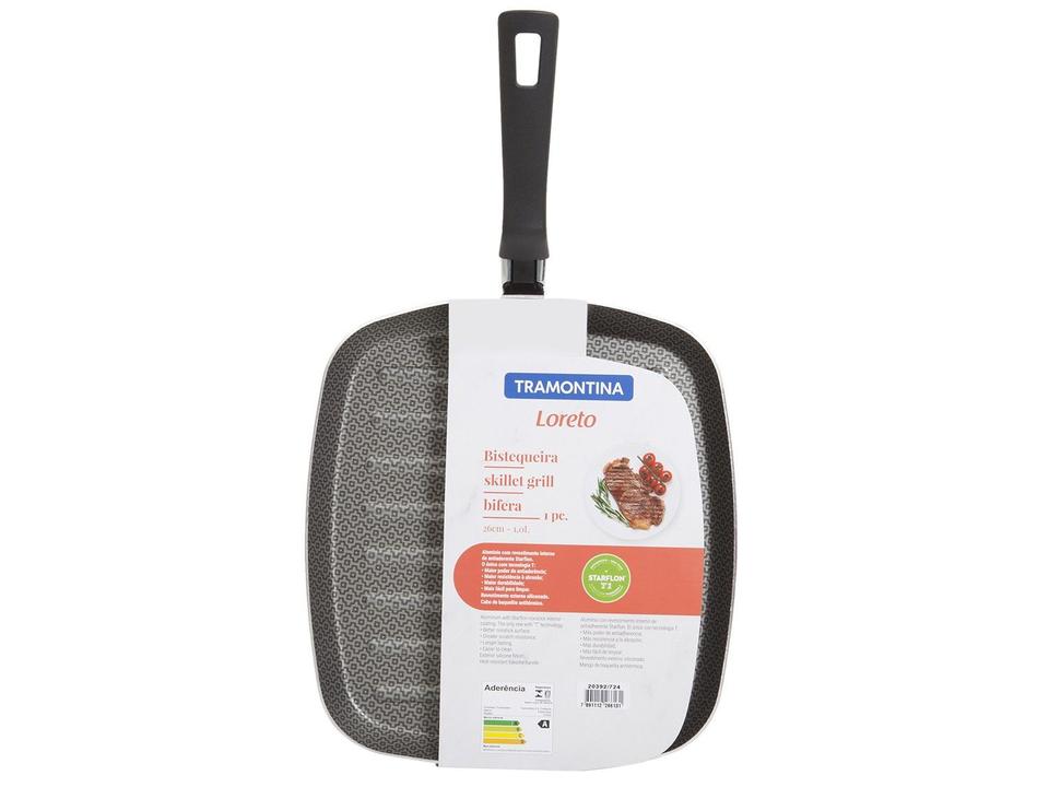 Bistequeira Tramontina Antiaderente Alumínio 26cm Loreto - 4
