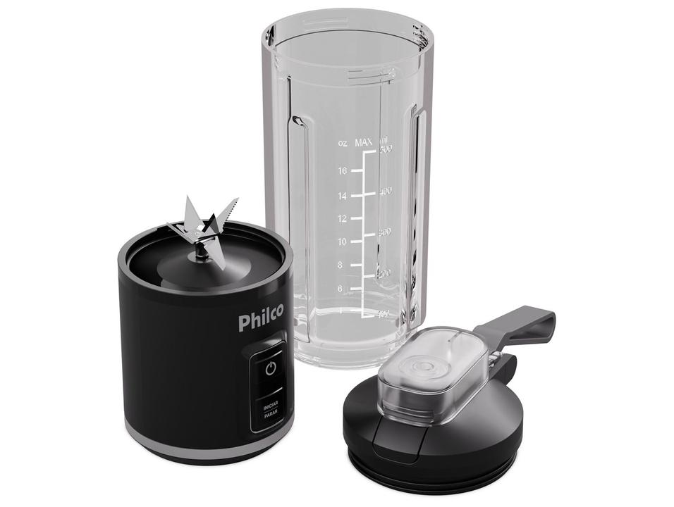 Blender Portátil Philco 700ml Sem Fio 120W PLQ01A - 16
