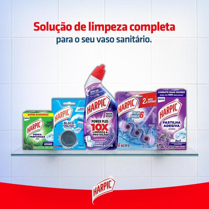 Bloco Sanitário para Caixa Acoplada Harpic Marine 2 unidades 50% de Desconto - 5