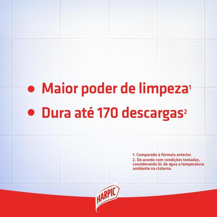 Bloco Sanitário para Caixa Acoplada Harpic Marine 2 unidades 50% de Desconto - 3