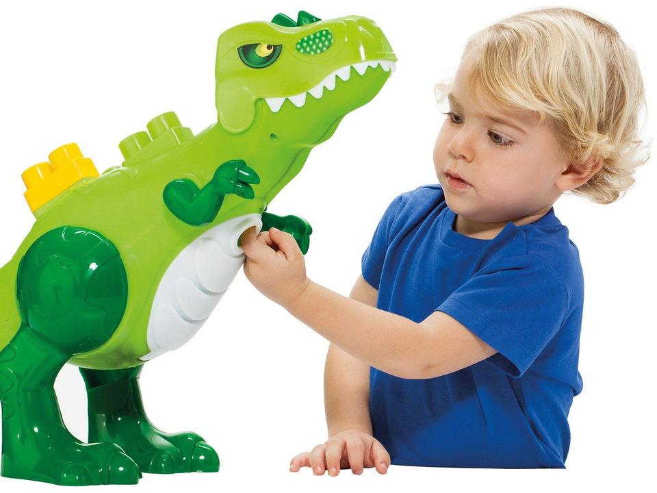 Blocos de Montar 31 Peças Baby Land Dino Jurássico - 5