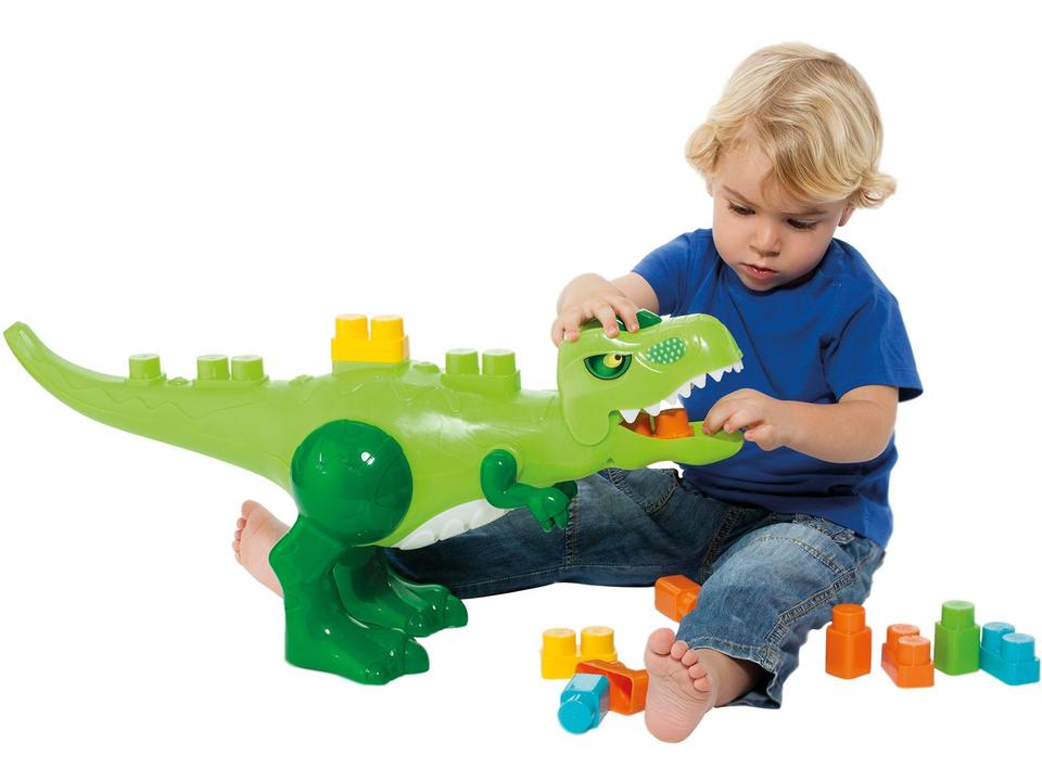 Blocos de Montar 31 Peças Baby Land Dino Jurássico - 4