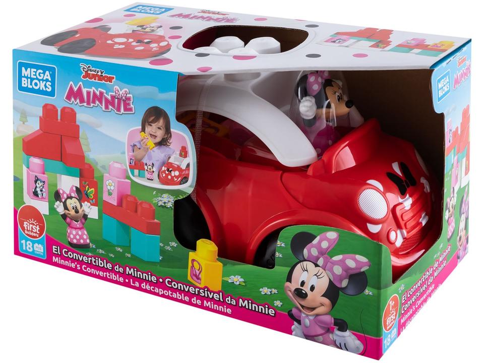 Blocos de Montar Disney Junior Mega Bloks - Conversível da Minnie Mattel 18 Peças - 9