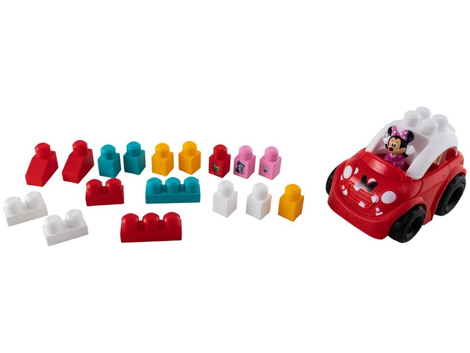 Blocos de Montar Disney Junior Mega Bloks - Conversível da Minnie Mattel 18 Peças