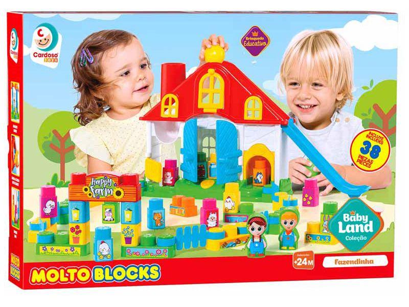 Blocos de Montar Fazendinha Baby Land - 7