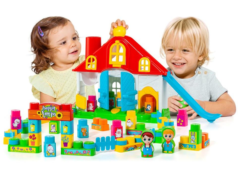 Blocos de Montar Fazendinha Baby Land - 1