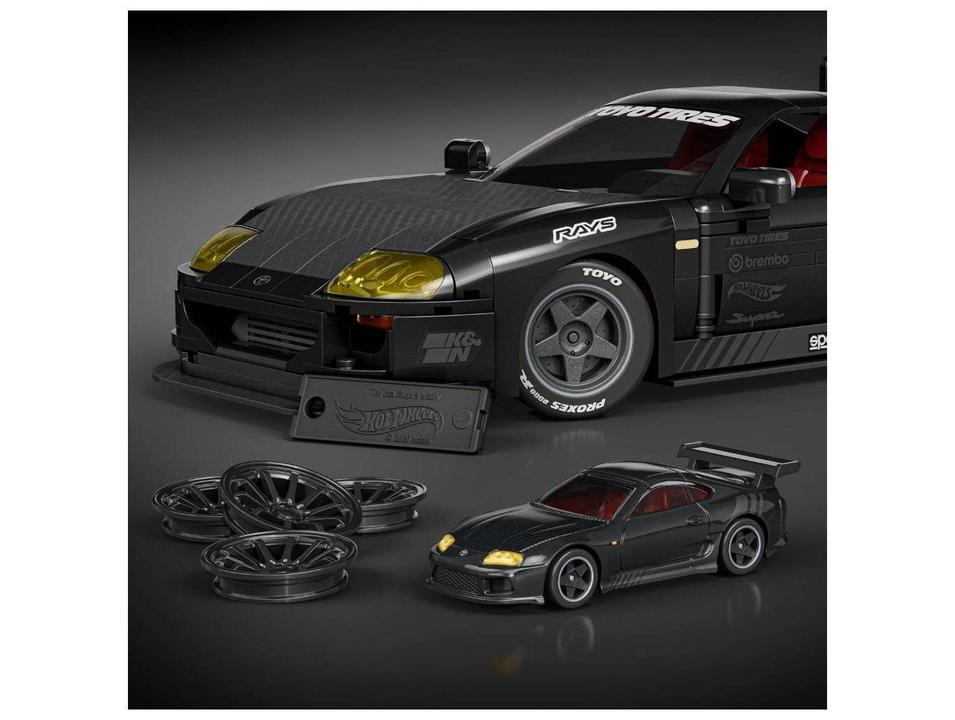 Blocos de Montar Hot Wheels Brick Shop 94 Toyota - 3