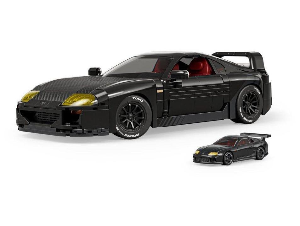 Blocos de Montar Hot Wheels Brick Shop 94 Toyota - 6