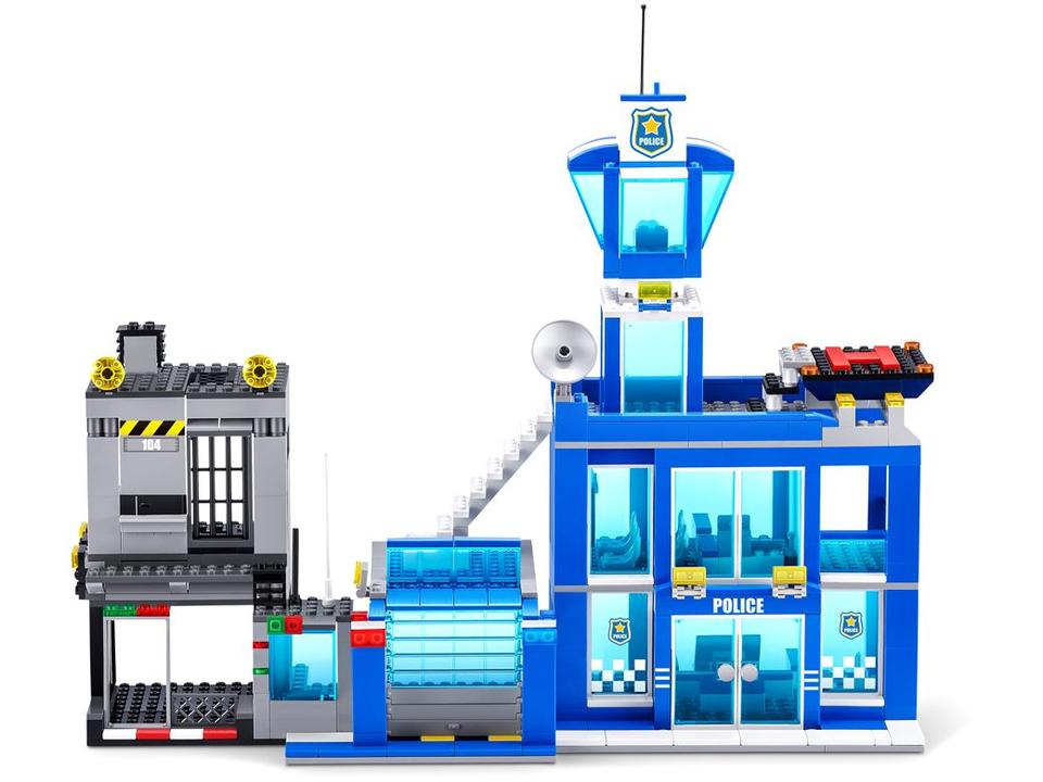 Blocos de Montar Max Adventure Police Headquarter - 2