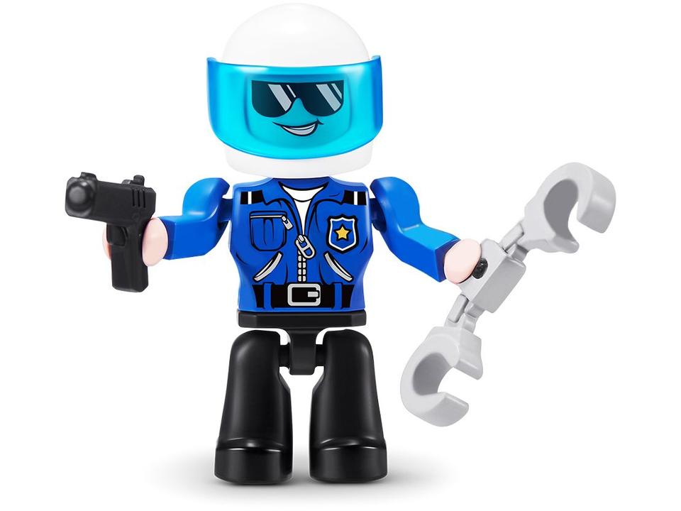 Blocos de Montar Max Adventure Police Station - 3