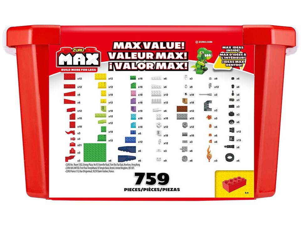 Blocos de Montar Max Construction Value Brick - 4