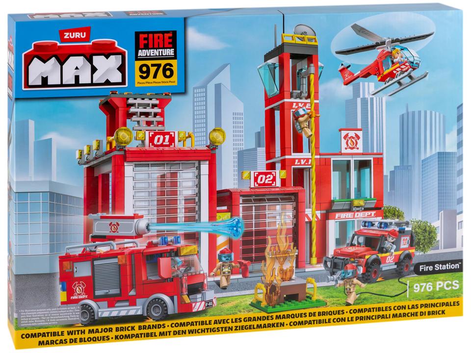 Blocos de Montar Max Fire Adventure Station - 5