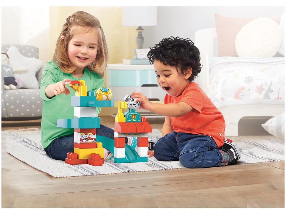 Blocos de Montar Mega Blocks Peek a Block - Mattel 35 Peças - 2